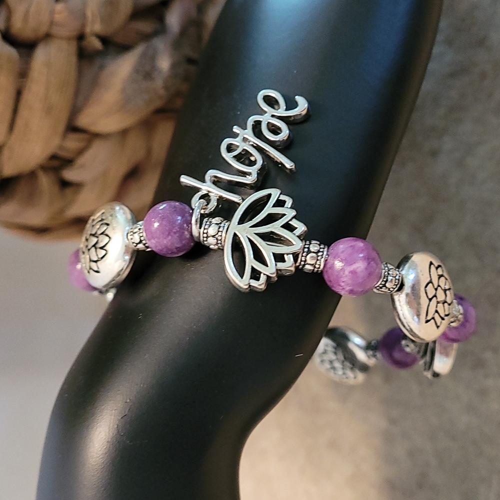Amethyst Stone Bracelet